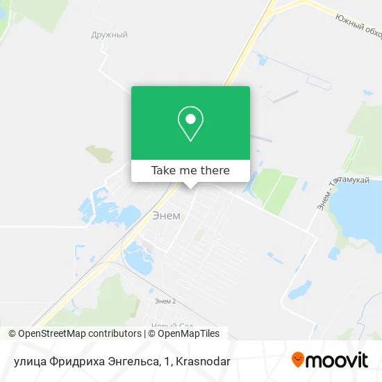 улица Фридриха Энгельса, 1 map