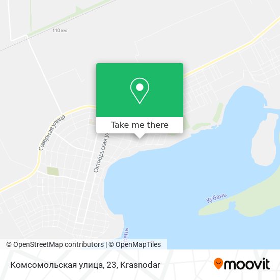 Комсомольская улица, 23 map