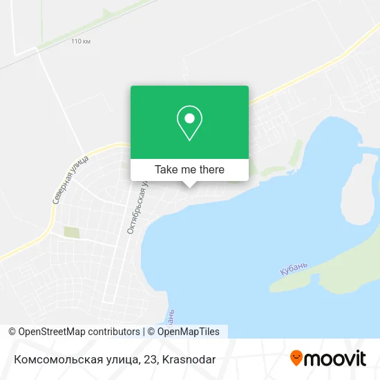Комсомольская улица, 23 map