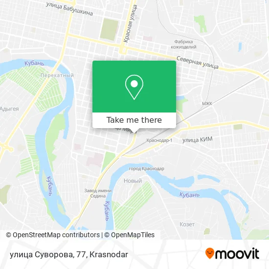 улица Суворова, 77 map