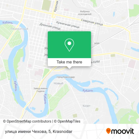 улица имени Чехова, 5 map