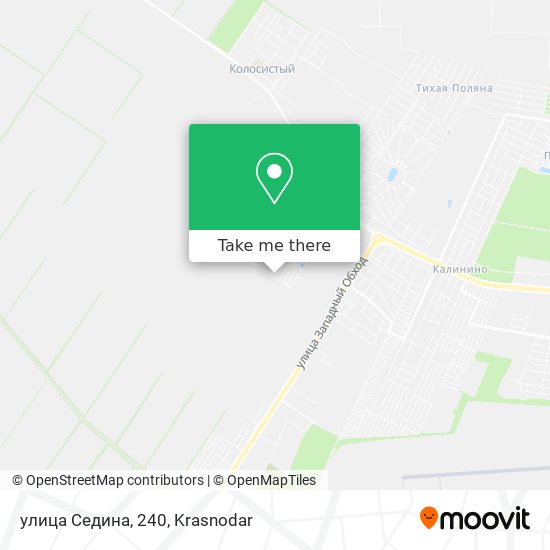 улица Седина, 240 map