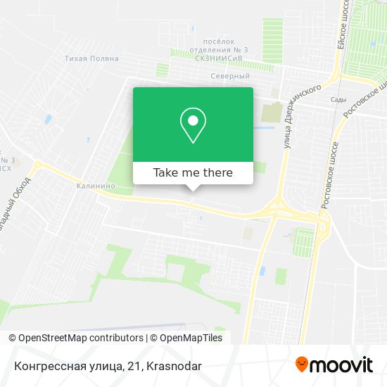Конгрессная улица, 21 map