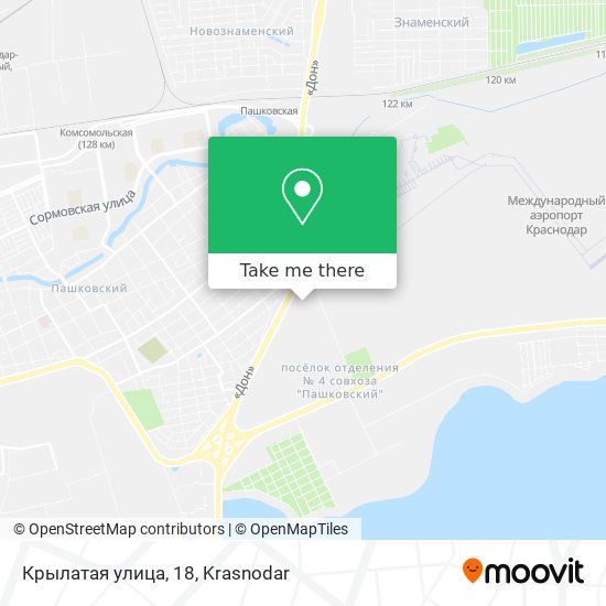Крылатая улица, 18 map