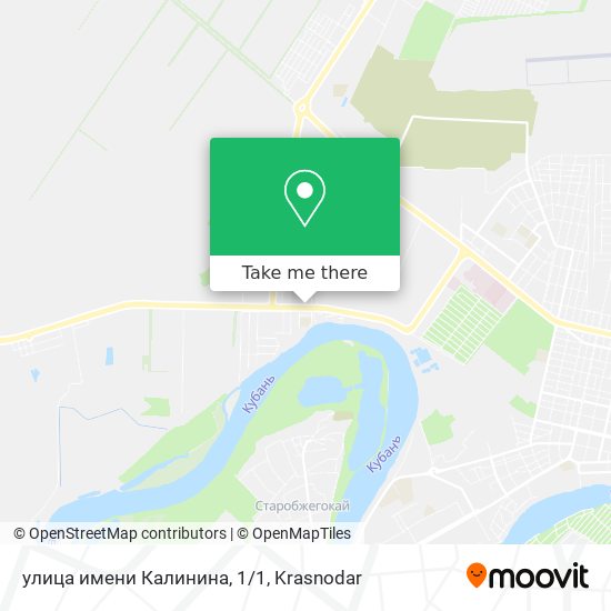 улица имени Калинина, 1/1 map