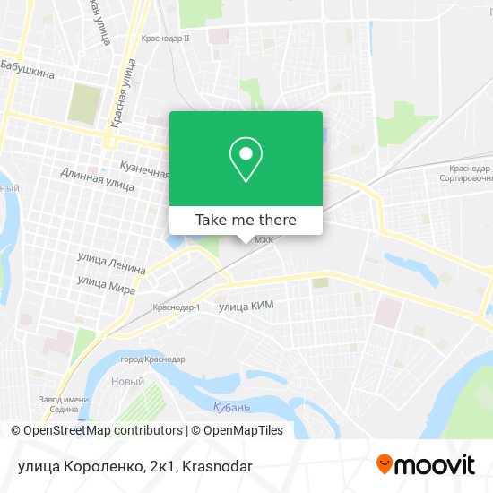 улица Короленко, 2к1 map
