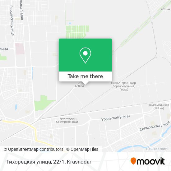 Тихорецкая улица, 22/1 map