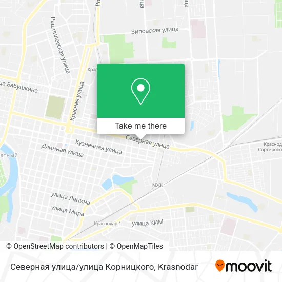 Северная улица / улица Корницкого map