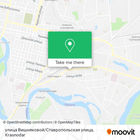 улица Вишняковой / Ставропольская улица map