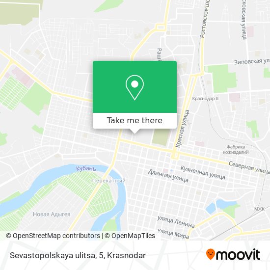 Sevastopolskaya ulitsa, 5 map