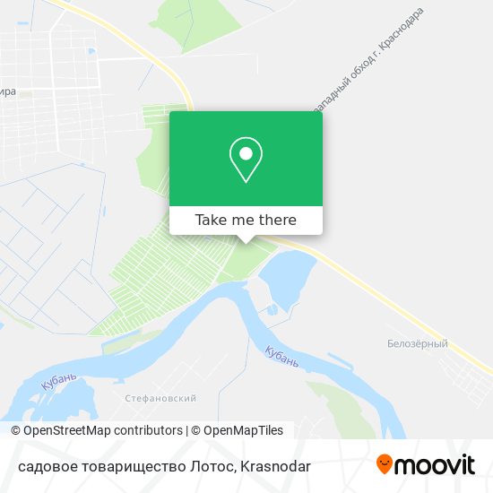 садовое товарищество Лотос map