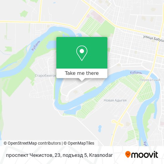 проспект Чекистов, 23, подъезд 5 map