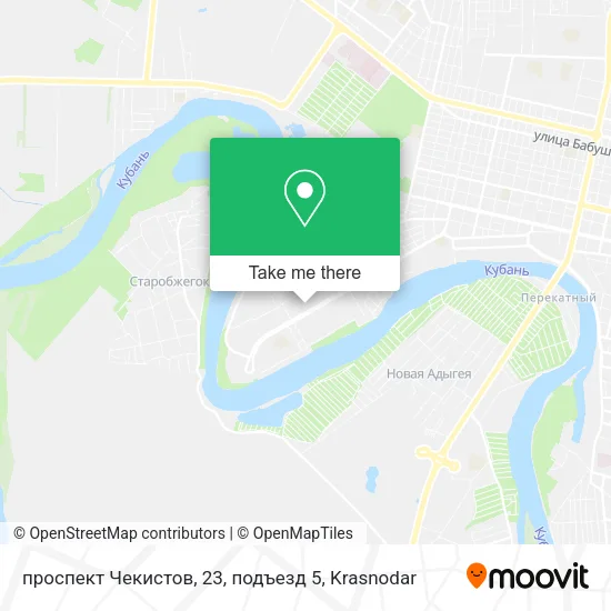 проспект Чекистов, 23, подъезд 5 map