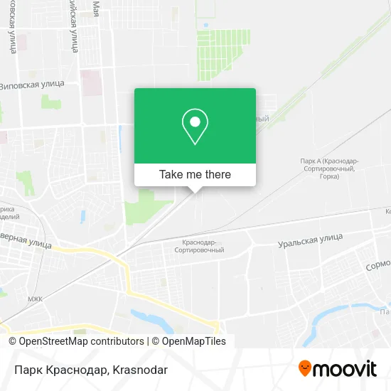 Парк Краснодар map
