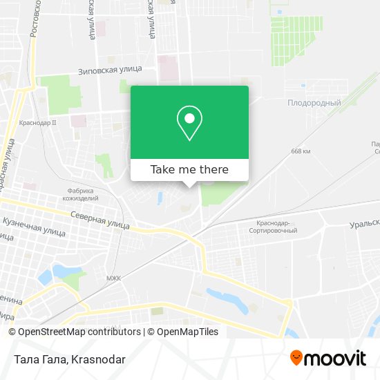Тала Гала map
