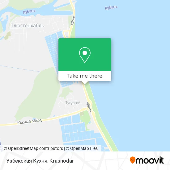 Узбекская Кухня map