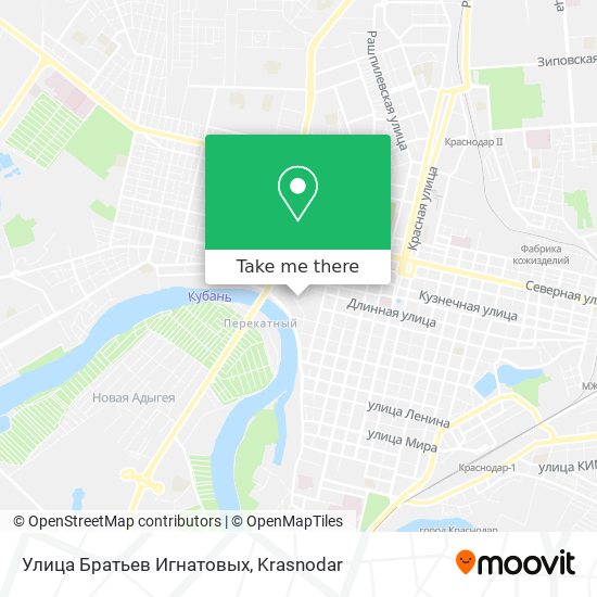 Улица Братьев Игнатовых map