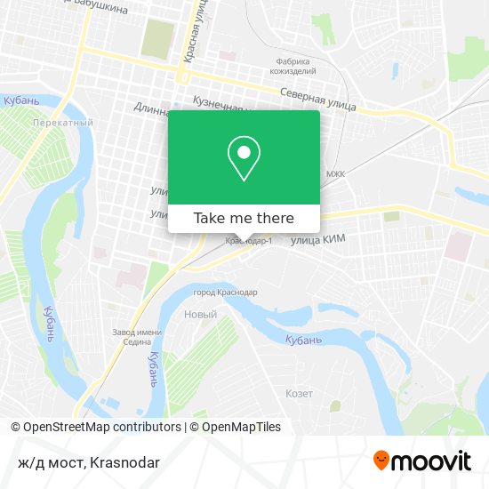 ж/д мост map