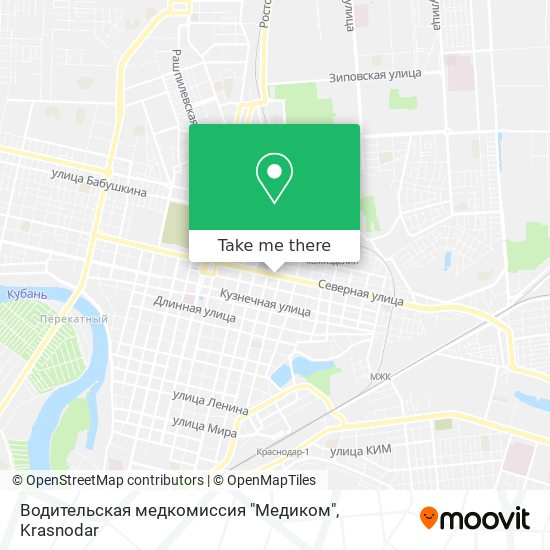 Водительская медкомиссия "Медиком" map