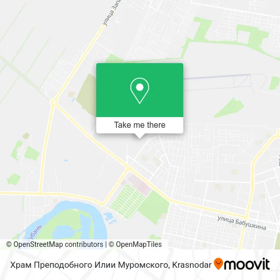 Храм Преподобного Илии Муромского map