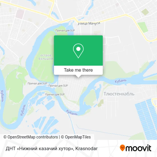 ДНТ «Нижний казачий хутор» map