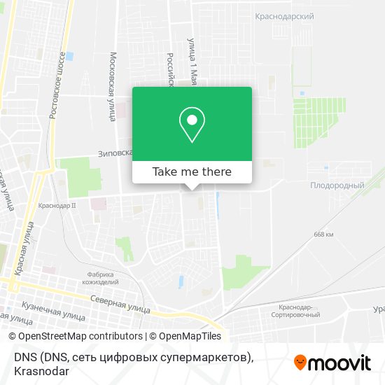 DNS (DNS, сеть цифровых супермаркетов) map