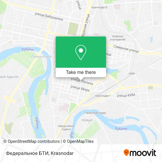 Федеральное БТИ map