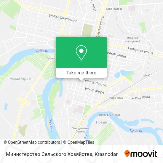 Министерство Сельского Хозяйства map