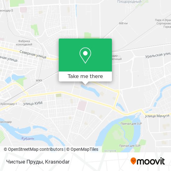 Чистые Пруды map