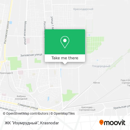 ЖК "Изумрудный" map