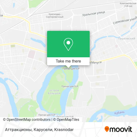 Аттракционы, Карусели map