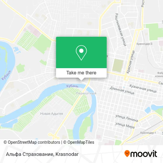 Альфа Страхование map