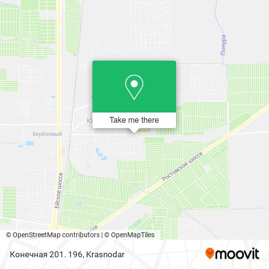 Конечная 201.  196 map