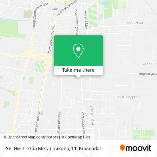 Ул. Им. Петра Металникова, 11 map