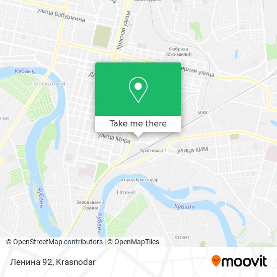 Ленина 92 map