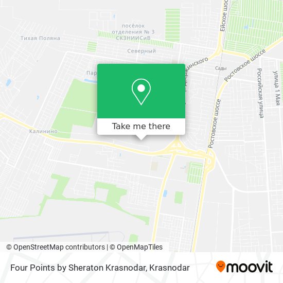Four Points by Sheraton Krasnodar map