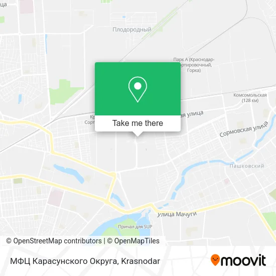 МФЦ Карасунского Округа map