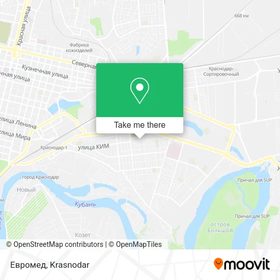 Евромед map