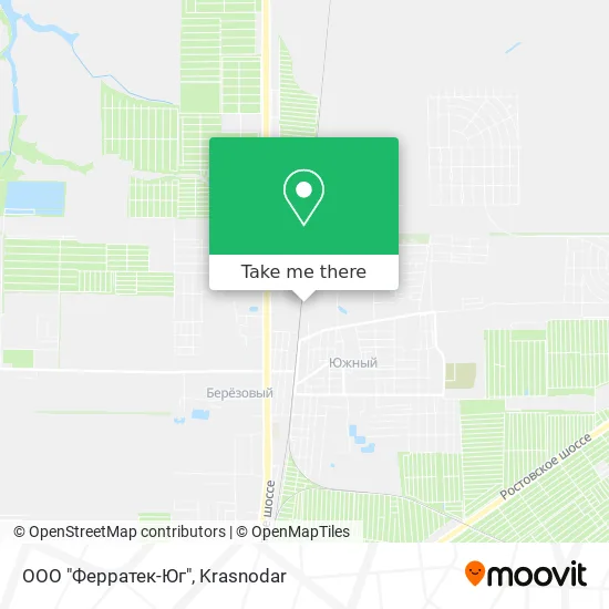 ООО "Ферратек-Юг" map