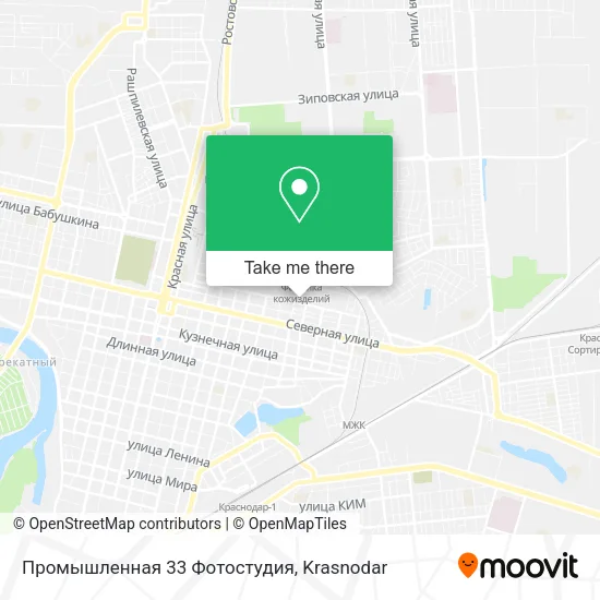 Промышленная 33 Фотостудия map