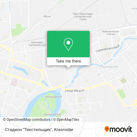 Стадион "Текстильщик" map