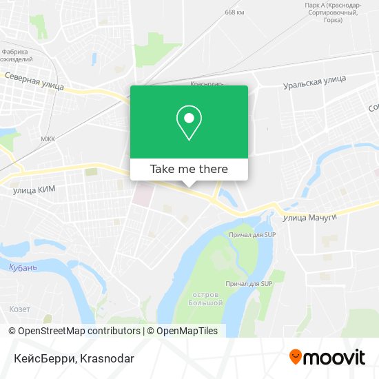 КейсБерри map