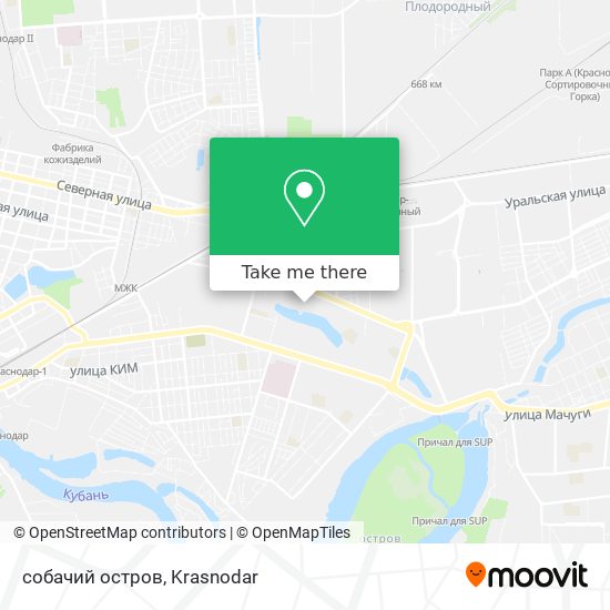 собачий остров map