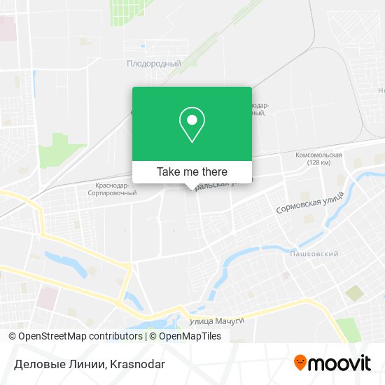 Деловые Линии map