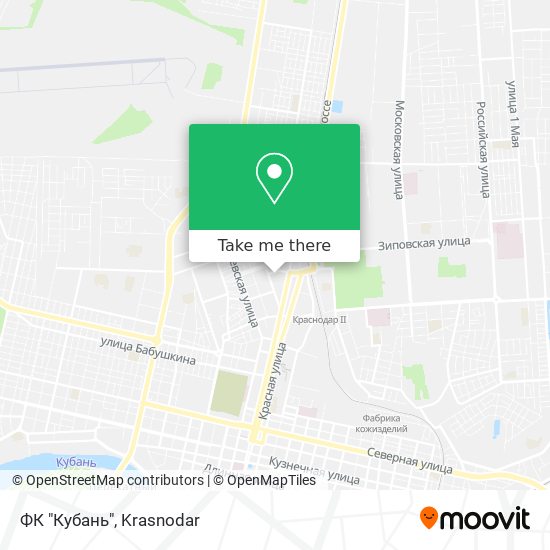 ФК "Кубань" map