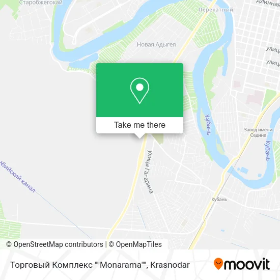 Торговый Комплекс ""Monarama"" map