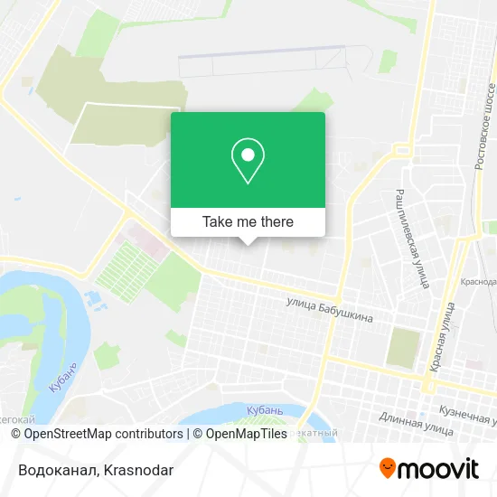 Водоканал map