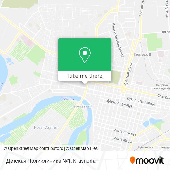 Детская Поликлиника №1 map