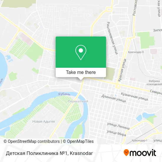 Детская Поликлиника №1 map