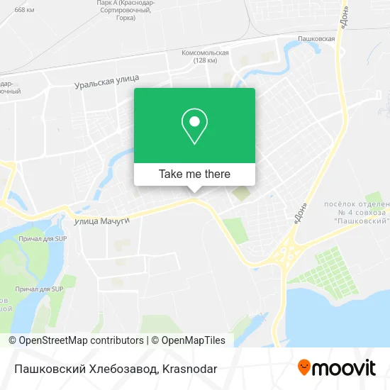Пашковский Хлебозавод map